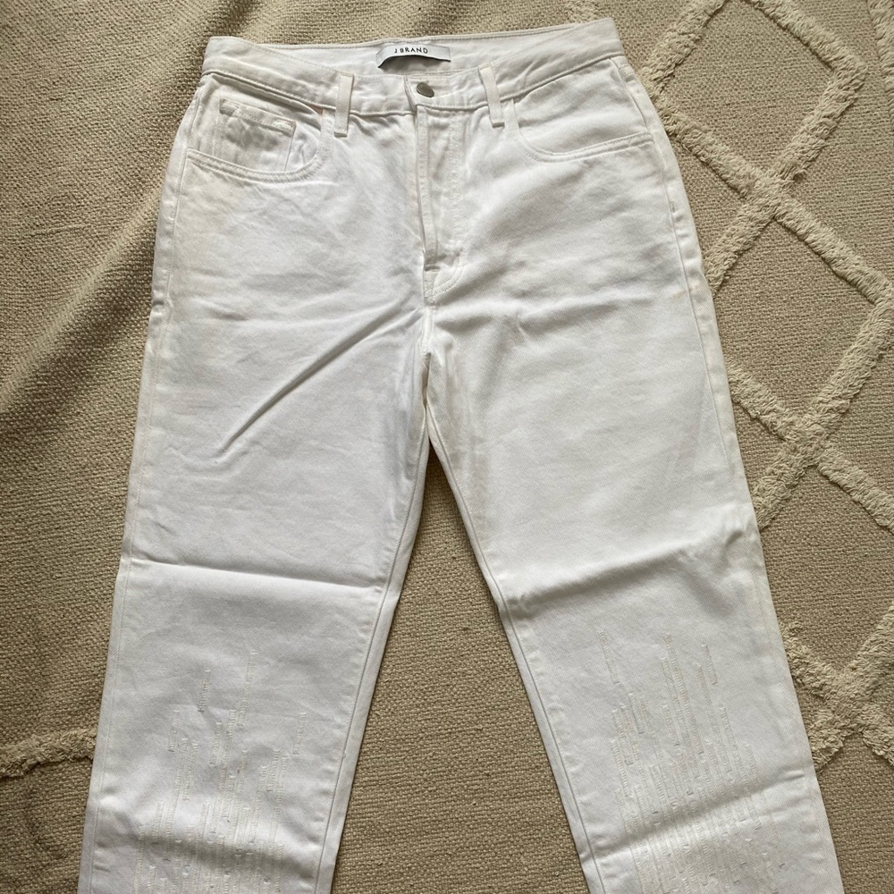 J Brand White Jeans